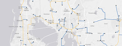 ArcGIS telecommunications solution focused on wireline.